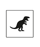 Šablóna Tyranosaur T-Rex ST403